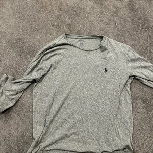 Grey Long Sleeve polo